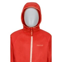 Marmot Ether Hoody - Girls|-|Manteau à Capuchon Ether - Fille -Marmot Sales Store MAR 56190 7ERed 20Apple 20 20Emberglow 7EHood 20Close