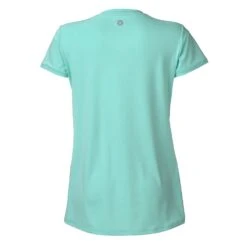 Marmot All Around Tee Short Sleeve - Women's|-|T-shirt All Aroud - Femme -Marmot Sales Store MAR 56450 7EIce 20Green 20Heather 7EBack