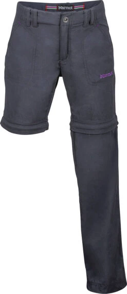 Marmot Lobo's Convertible Pant - Girls|-|Pantalon Convertible Lobo's Fille -Marmot Sales Store MAR 69680 7EDark 20Steel 7ELeg bbf8fbd1 d886 402e 8b87 ec970adb5571
