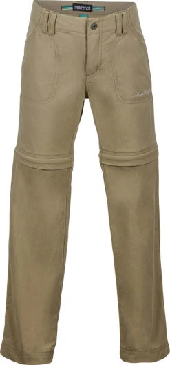 Marmot Lobo's Convertible Pant - Girls|-|Pantalon Convertible Lobo's Fille -Marmot Sales Store MAR 69680 7EDesert 20Khaki 08f46e28 3c47 4a65 bf59 9a0fba2a0051