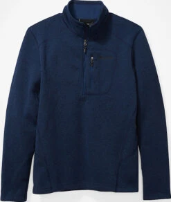 Marmot Drop Line Half Zip Sweater - Men's|-|Chandail à Demi-glissière Drop Line - Homme -Marmot Sales Store MAR 71100 7EArctic 20Navy