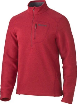 Marmot Drop Line Half Zip Sweater - Men's|-|Chandail à Demi-glissière Drop Line - Homme -Marmot Sales Store MAR 71100 7EBrick