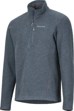 Marmot Drop Line Half Zip Sweater - Men's|-|Chandail à Demi-glissière Drop Line - Homme -Marmot Sales Store MAR 71100 7EOnyx 7Eside