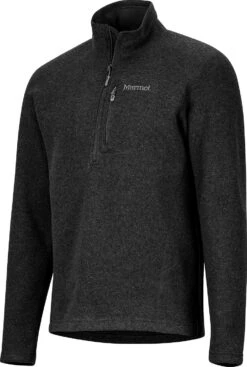 Marmot Drop Line Half Zip Sweater - Men's|-|Chandail à Demi-glissière Drop Line - Homme -Marmot Sales Store MAR 71100 7E 7ESide 20Black