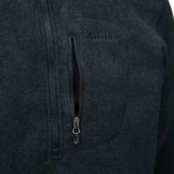 Marmot Drop Line Half Zip Sweater - Men's|-|Chandail à Demi-glissière Drop Line - Homme -Marmot Sales Store MAR 71100 7E 7EStudio 20Detail 20A 20Jet 20Black