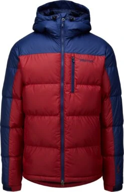 Marmot Guides Down Jacket - Men's|-|Manteau à Capuchon En Duvet Guides - Homme -Marmot Sales Store MAR 73060 7EBrick 20 20Arctic 20Navy 52394075 6429 4590 9865 1b6d14790fc7