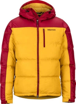 Marmot Guides Down Jacket - Men's|-|Manteau à Capuchon En Duvet Guides - Homme -Marmot Sales Store MAR 73060 7EGolden 20Leaf 20 20Brick
