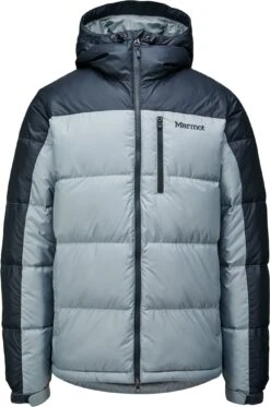 Marmot Guides Down Jacket - Men's|-|Manteau à Capuchon En Duvet Guides - Homme -Marmot Sales Store MAR 73060 7EGrey 20Storm 20 20Dark 20Steel 32616112 bc9a 4ed3 8046 e9bbc76c098f