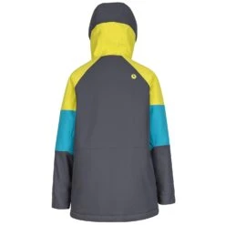 Marmot Boy's Gold Star Jacket|-|Manteau Isolé Gold Star Garçon -Marmot Sales Store MAR 74530 7ESlate 20Grey 20 20Citronelle 7EBack 4300ad7d 1713 43a5 89b1 4e208eaa23ad