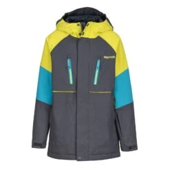 Marmot Boy's Gold Star Jacket|-|Manteau Isolé Gold Star Garçon -Marmot Sales Store MAR 74530 7ESlate 20Grey 20 20Citronelle becfec68 63dc 46d7 a0b2 17578afdc8a4