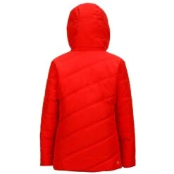 Marmot Girl's Val D'Sere Jkt|-|Manteau Isolé Val D'Sere Filles -Marmot Sales Store MAR 76680 7EScarlet 20Red 7EBack 20Hood