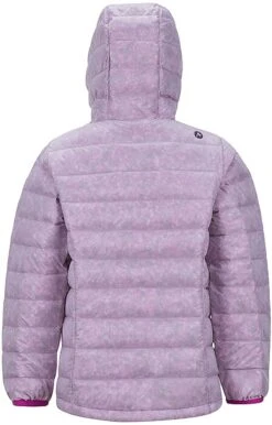 Marmot Nika Hoody Jacket - Girls|-|Manteau à Capuchon En Duvet Nika - Fille -Marmot Sales Store MAR 77460 7E 7EBack 20Purple 20Orchid