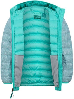 Marmot Nika Hoody Jacket - Girls|-|Manteau à Capuchon En Duvet Nika - Fille -Marmot Sales Store MAR 77460 7E 7EDetail1 20Waterfall
