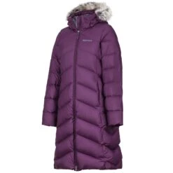 Marmot Montreaux Coat - Women's|-|Manteau Long Montreaux - Femme -Marmot Sales Store MAR 78090 7EDark 20Purple 7EFront 20Side