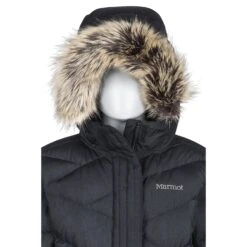 Marmot Girl's Strollbridge Down Jacket|-|Manteau En Duvet Strollbridge Fille -Marmot Sales Store MAR 78300 7EBlack 7EHood