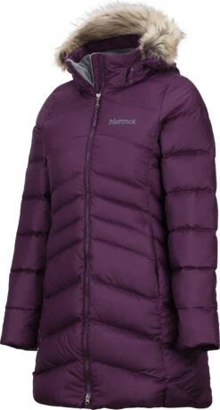 Marmot Montreal Long Coat - Women's|-|Manteau Long Montreal - Femme -Marmot Sales Store MAR 78570 7EDark 20Purple 7EFront 20Side 09d2cacc c176 4d45 a73e 17c18f45cb69