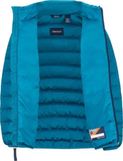 Marmot Highlander Down Jacket - Boys|-|Manteau En Duvet Highlander - Garçon -Marmot Sales Store MAR 79930 7E 7Eopen 20Moroccan 20Blue