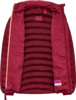 Marmot Highlander Down Jacket - Girls|-|Manteau En Duvet Highlander - Fille -Marmot Sales Store MAR 79940 7E 7Eopen 20Claret