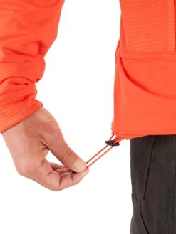 Marmot Novus LT Hybrid Hoody Jacket - Men's|-|Manteau à Capuchon Hybride Novus LT - Homme -Marmot Sales Store MAR M12356 7E 7EDetail1 20Red 20Sun