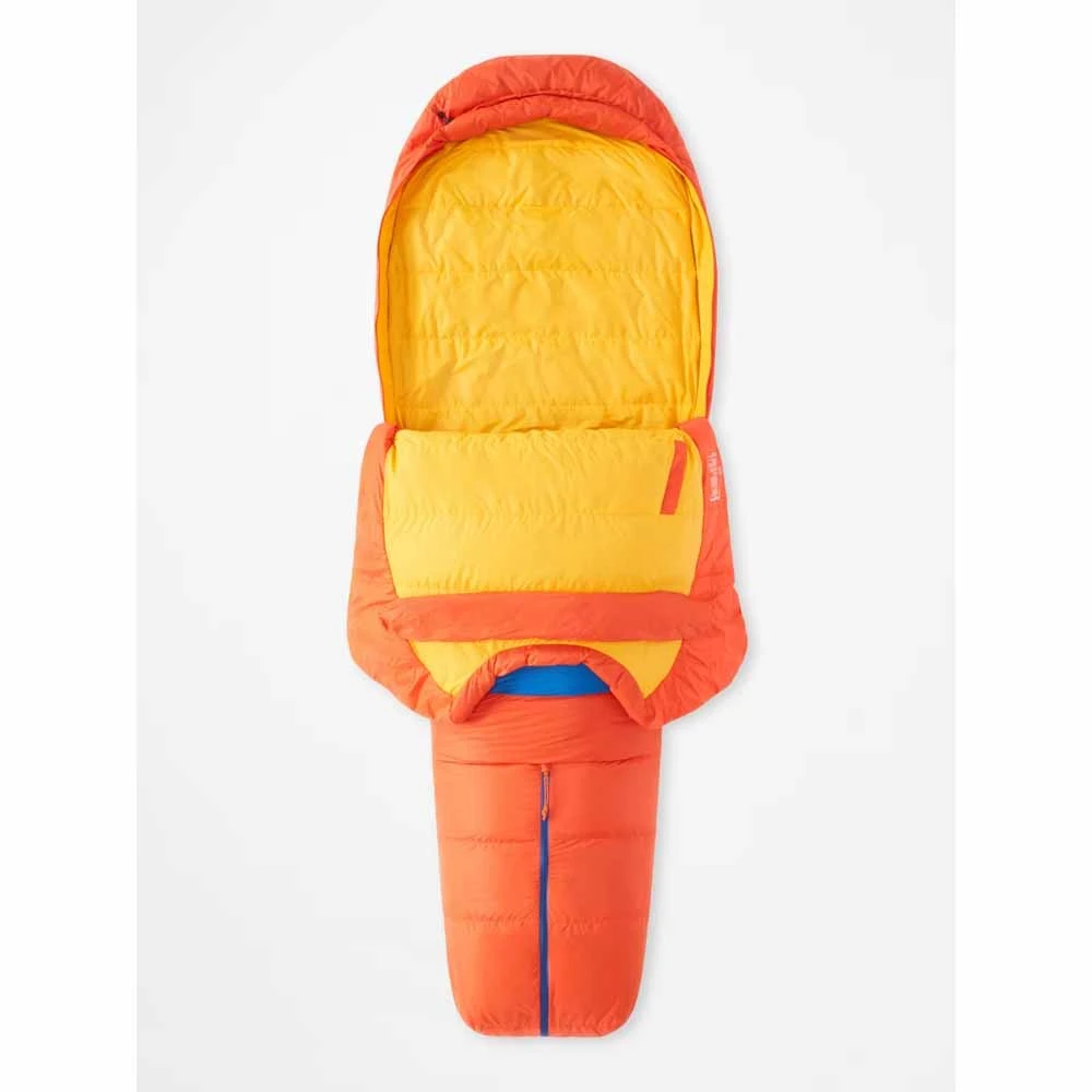 Marmot Mens Always Summer 40� Sleeping Bag - Red Sun/Solar 2 Marmot Mens Always Summer 40� Sleeping Bag - Red Sun/Solar - Image 2