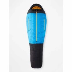 Marmot Mens CWM -40 Sleeping Bag - Long/Clear Blue/Black