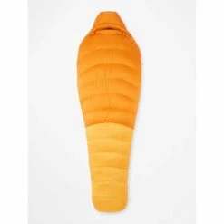 Marmot Mens Lithium 0 Sleeping Bag - Orange Pepper/Golden Sun