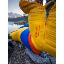 Marmot Mens Never Summer 0ï¿½ Sleeping Bag - Solar/Red Sun -Marmot Sales Store marmot men s never summer 0 sleeping bag solar red sun 10