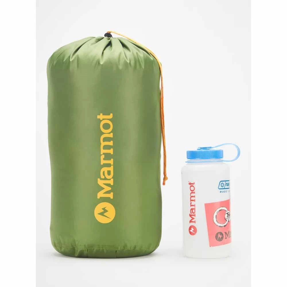 Marmot Mens Never Winter 30� Sleeping Bag - Long/Nori/Red Sun 4 Marmot Mens Never Winter 30� Sleeping Bag - Long/Nori/Red Sun - Image 4