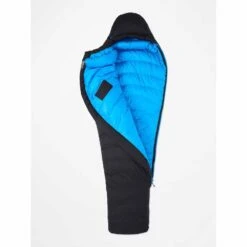 Marmot Mens Paiju 10 Sleeping Bag - Long/Black/Clear Blue -Marmot Sales Store marmot men s paiju 10 sleeping bag long black clear blue 7