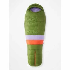 Marmot Womens Angel Fire 25ï¿½ Sleeping Bag - Foliage/Paisley Purple