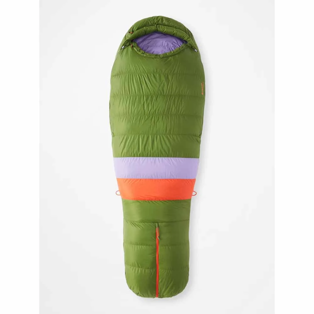 Marmot Womens Angel Fire 25� Sleeping Bag - Foliage/Paisley Purple 1 Marmot Womens Angel Fire 25� Sleeping Bag - Foliage/Paisley Purple