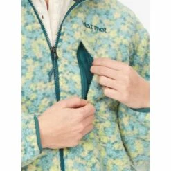 Marmot Womens Aros Printed Full-Zip Fleece Jacket -Marmot Sales Store marmot women s aros printed full zip fleece jacket 14